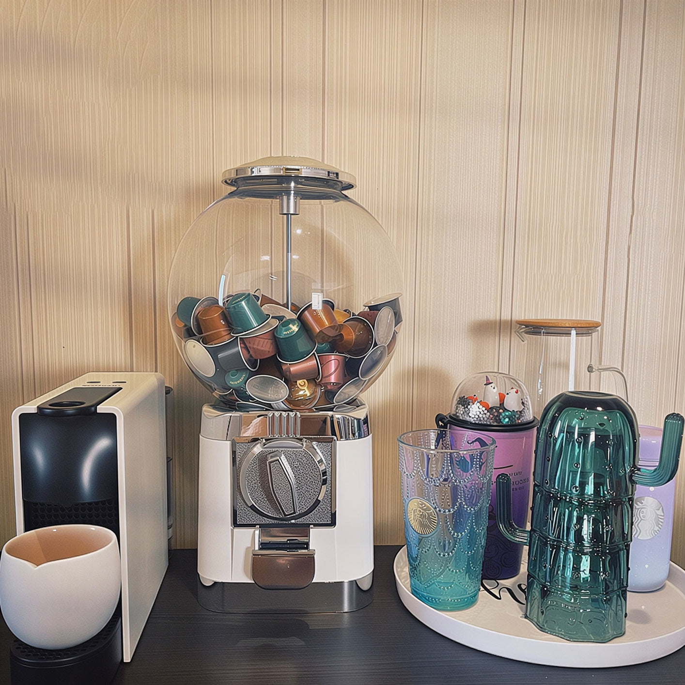 Mini Capsule Dispenser Machine