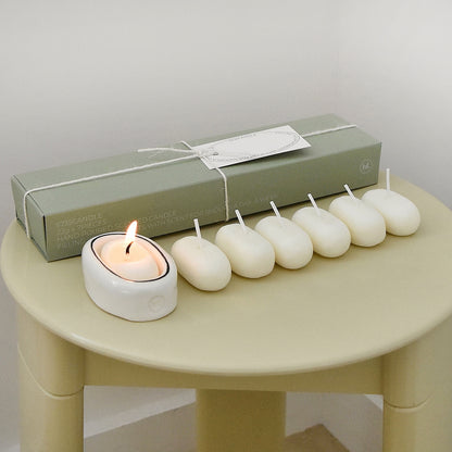 5735 Candle & Holder Set