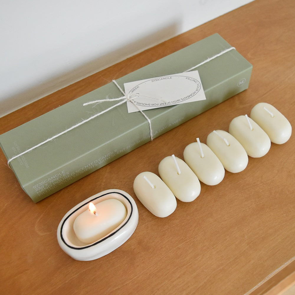 5735 Candle & Holder Set