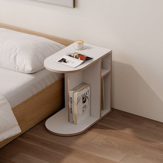 Round Shelf Side Table