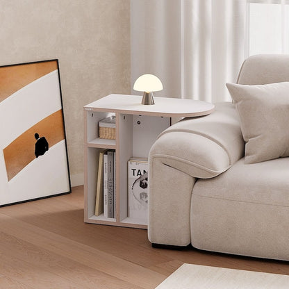 Round Shelf Side Table