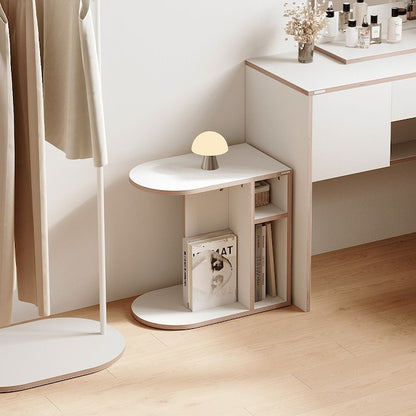 Round Shelf Side Table