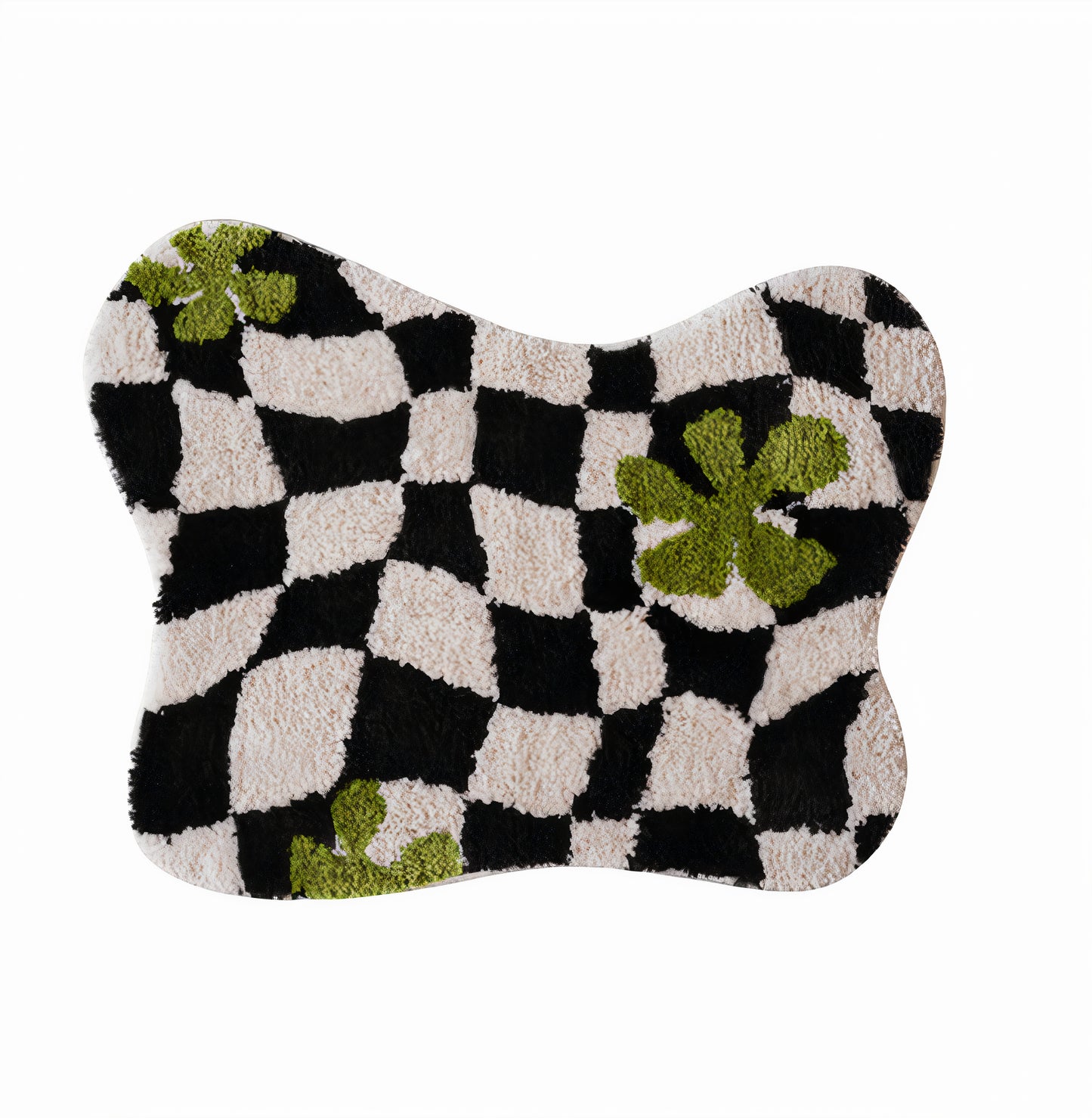Checkered Accent Rug