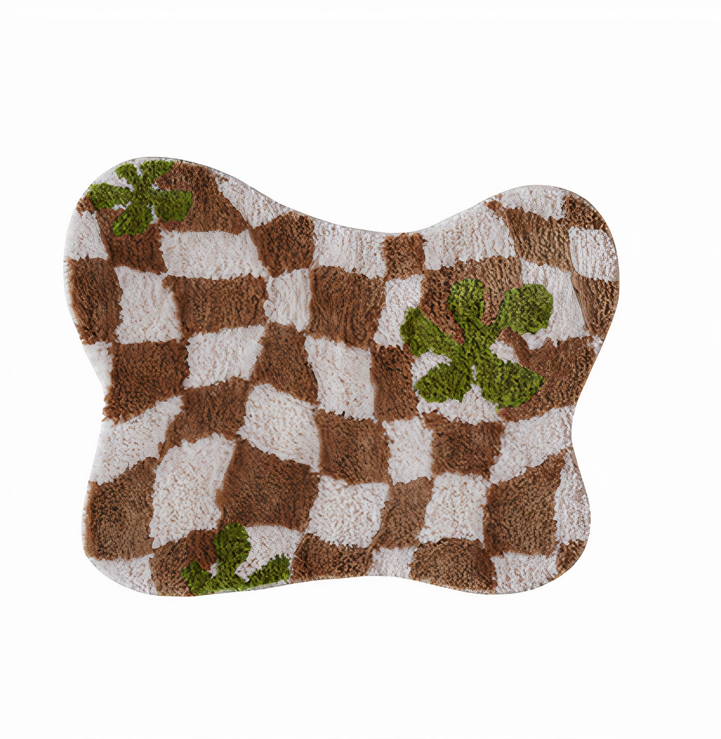 Checkered Accent Rug