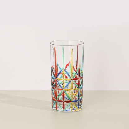 Party Prism Glass Cup Set of 2