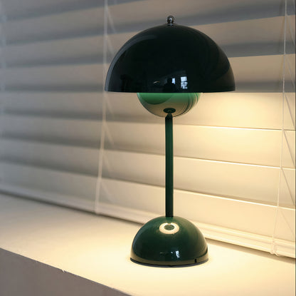 Gloss Dome Cordless Table Lamp
