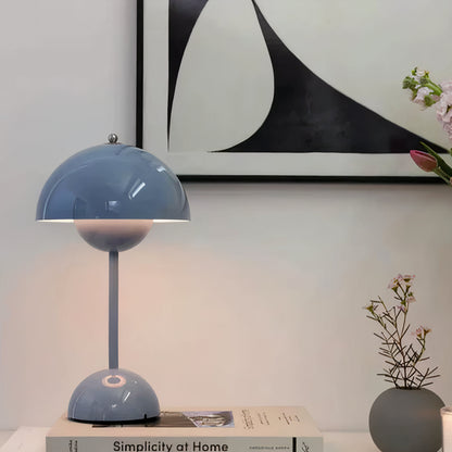 Gloss Dome Cordless Table Lamp