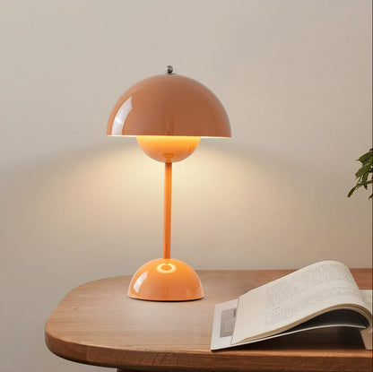 Gloss Dome Cordless Table Lamp