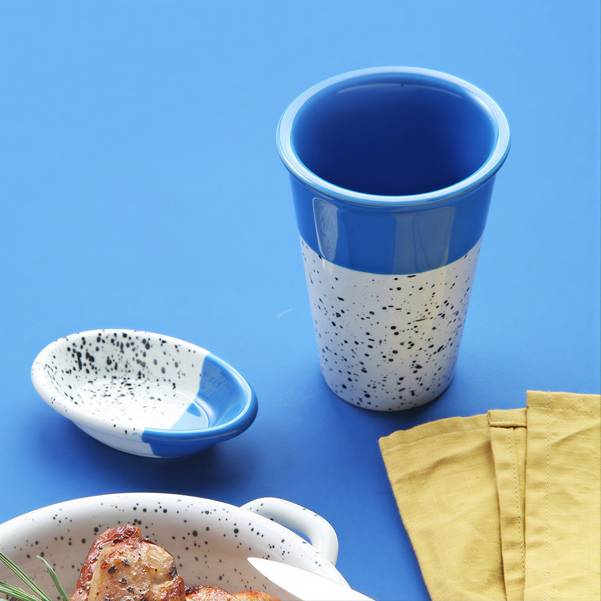 Ardin Essentials Speckled Ceramic Tumbler - close up