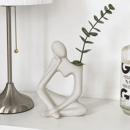 Thinker Ceramic Vase