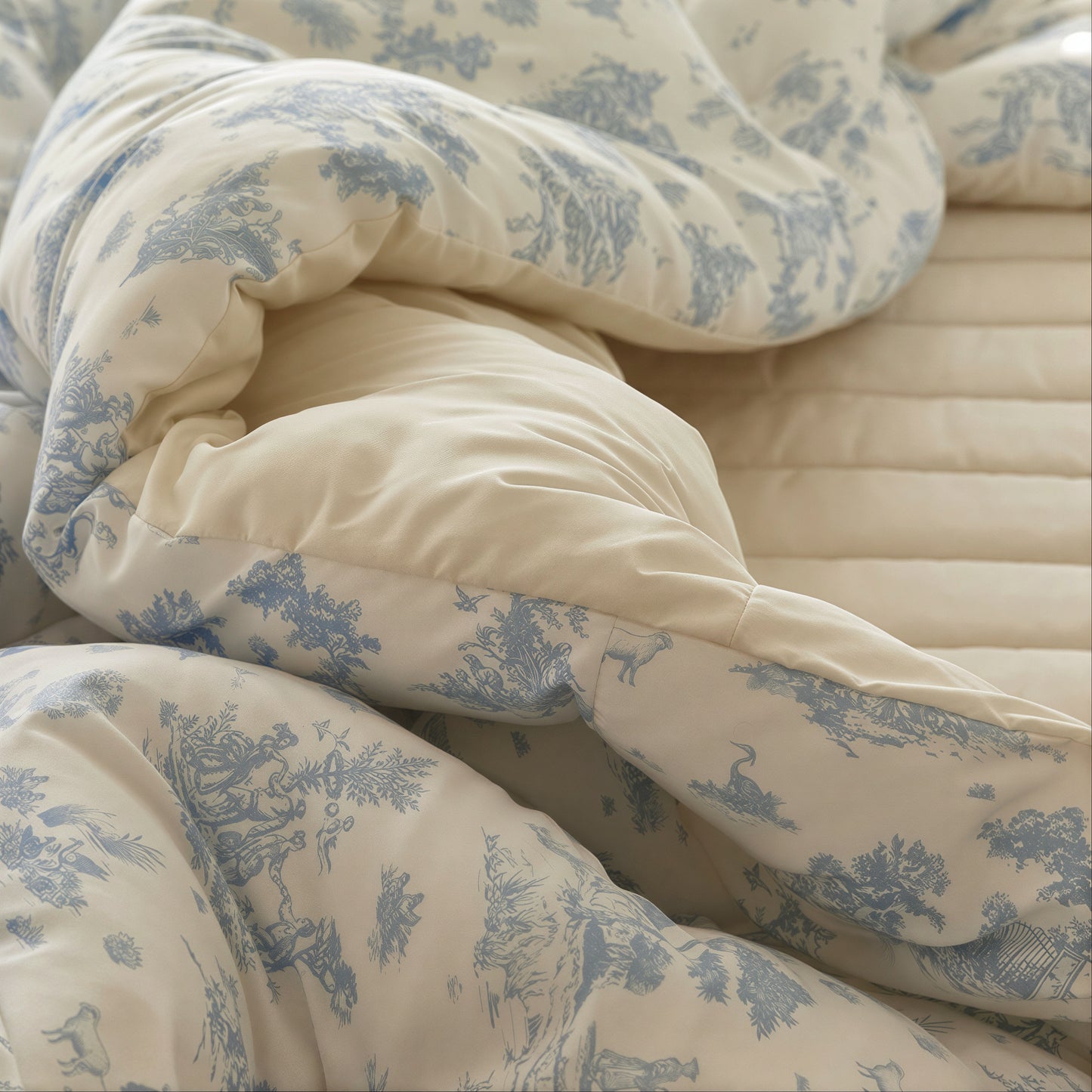 Hotel Style Dust Free Frill Comforter