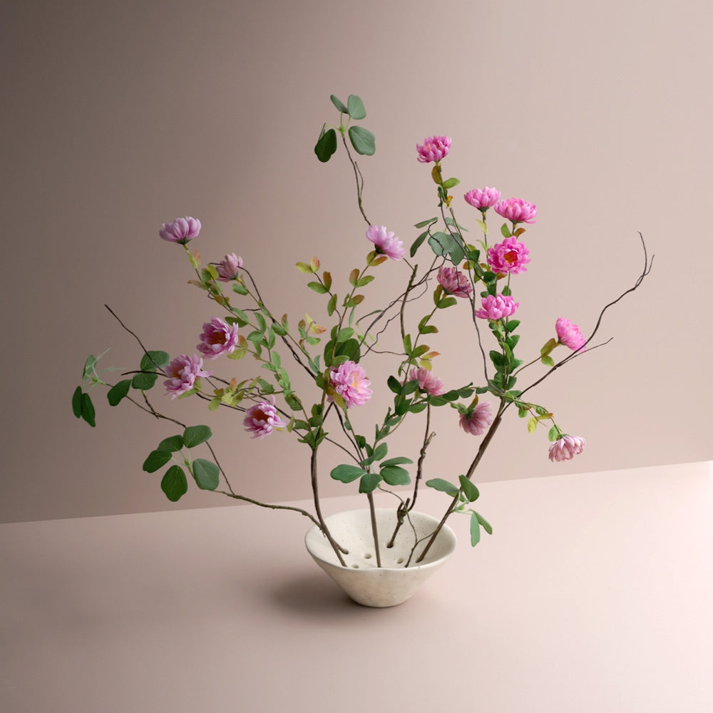 Ikebana Ceramic Vase