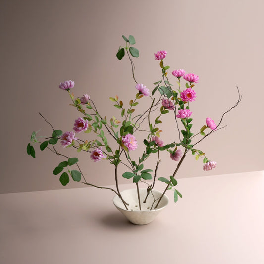 Ikebana Ceramic Vase