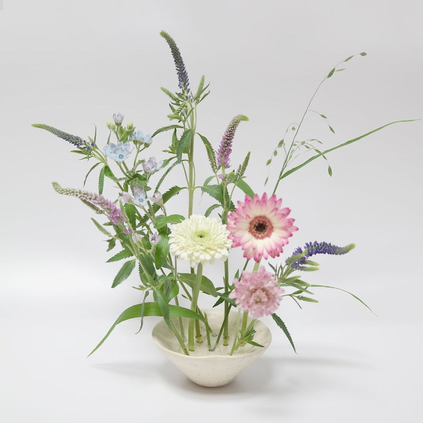 Ikebana Ceramic Vase
