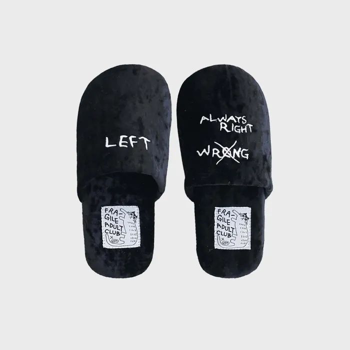 Fragile Adult Club – Always Right Home Slippers - lifestyle