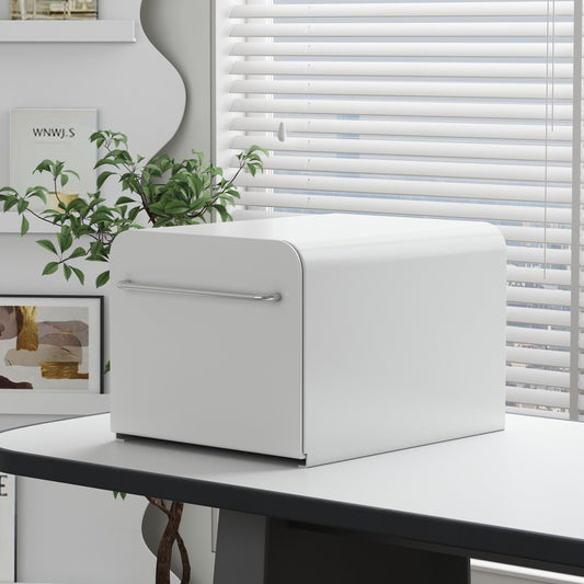 Mid-Century Slide Steel Storage Cabinet