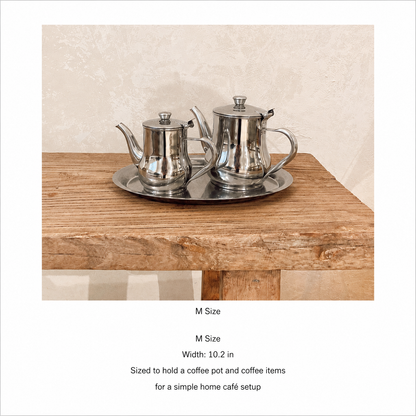 Stainless Steel Oval Tray