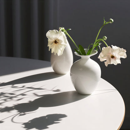 Brims Glossy Mini Ceramic Vase