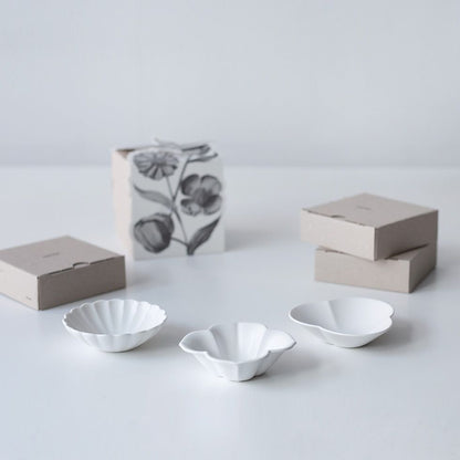 Mujagi Petal Ceramic Dish 3-Piece Gift Set (3-Piece)