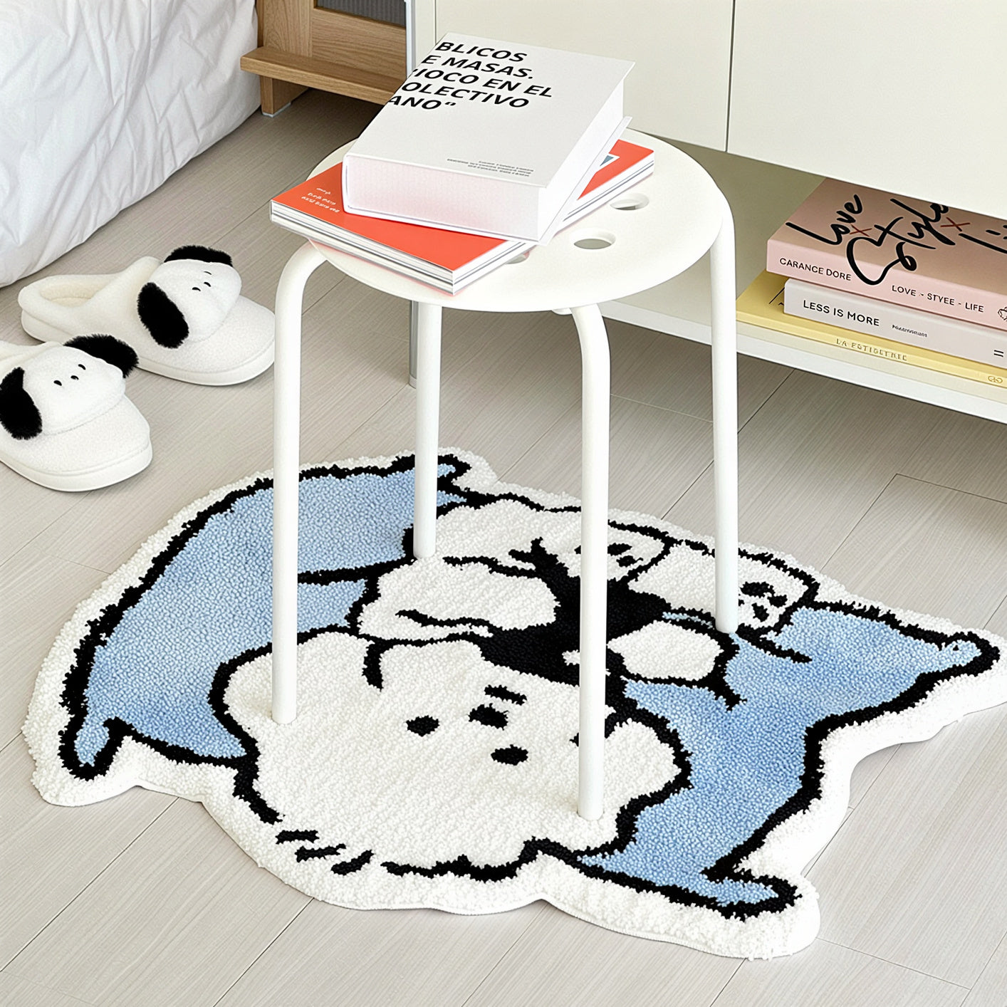 Bichon Pillow Tufted Accent Rug