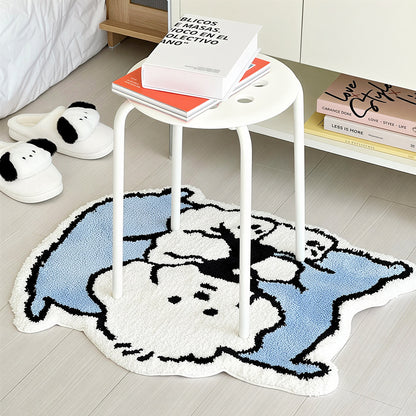 Bichon Pillow Tufted Accent Rug