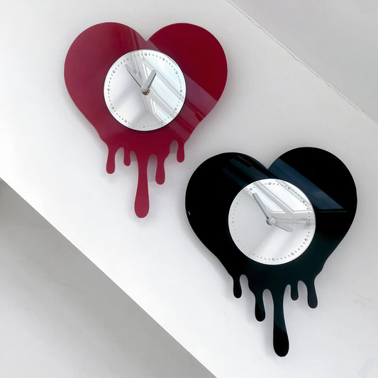 Bloody Romance Wall Clock
