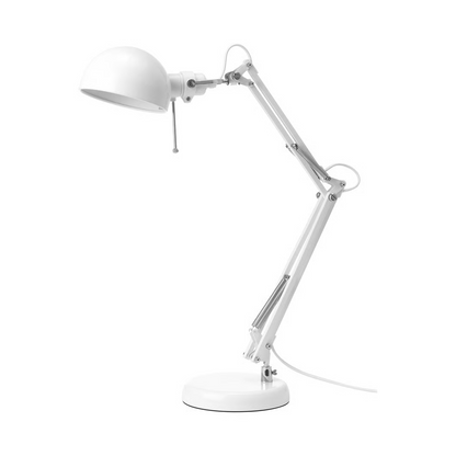 Adjustable Chrome Task Lamp
