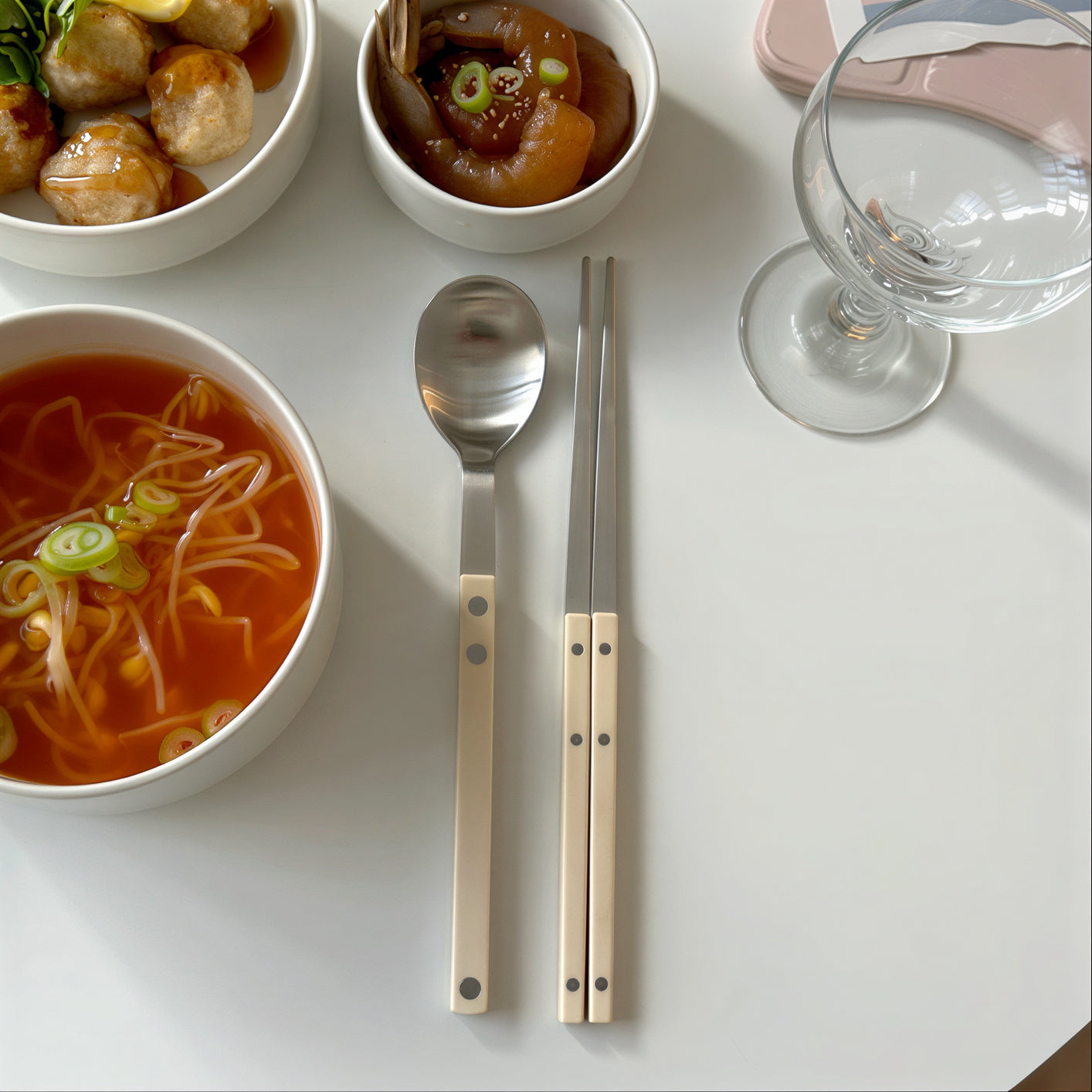 Color Block Spoon & Chopstick Set - image 8 of 10
