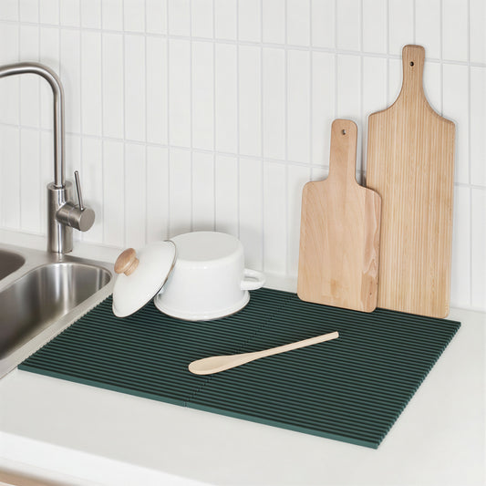Silicone Drying Mat Dish Rack