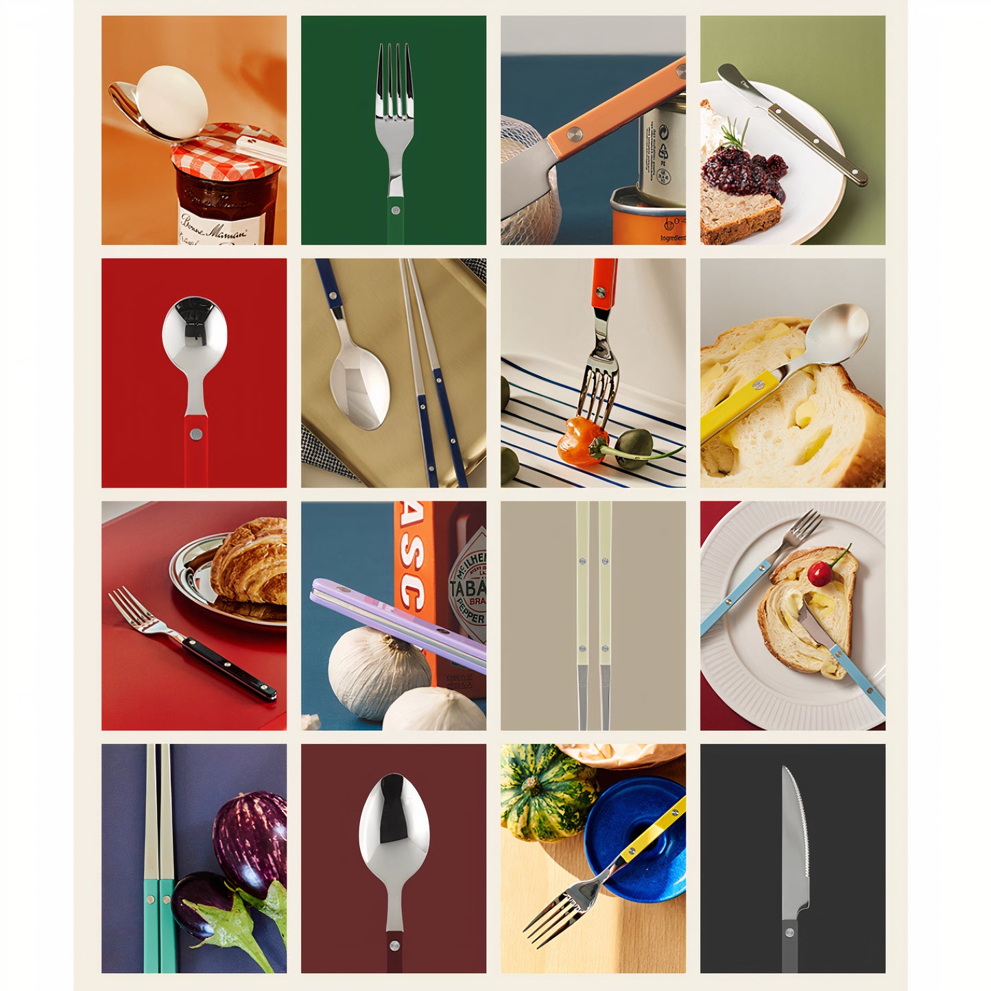 Sierre Parbé 4-Piece Flatware Set of 2