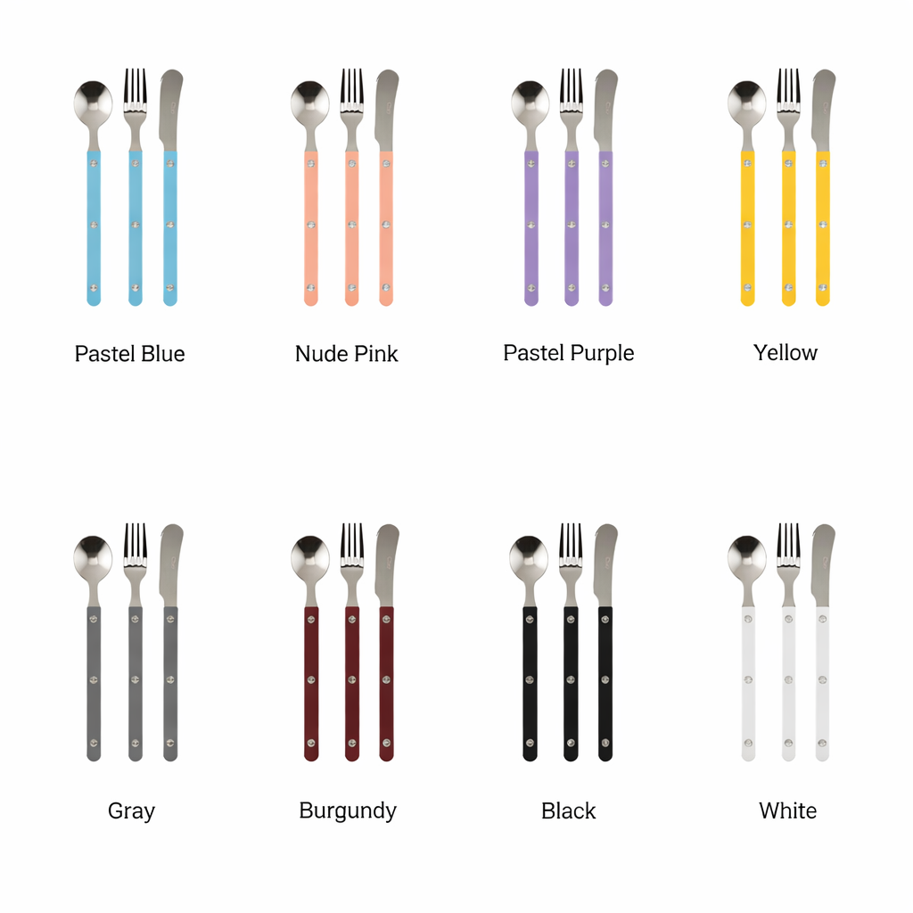 Sierre Farbe Dessert Cutlery Set for 2