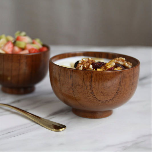 Heritage Lacquer Wood Bowl Set