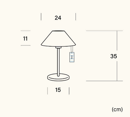 Warm Beige Table Lamp