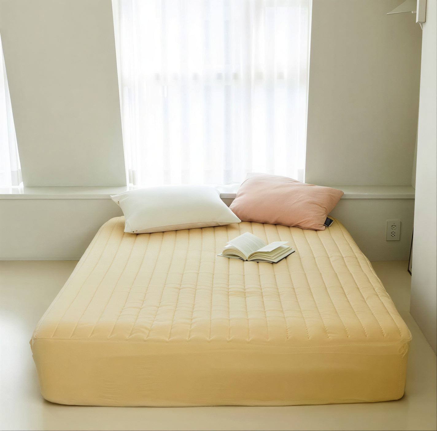Soft Quilted Butter Mattress Cover