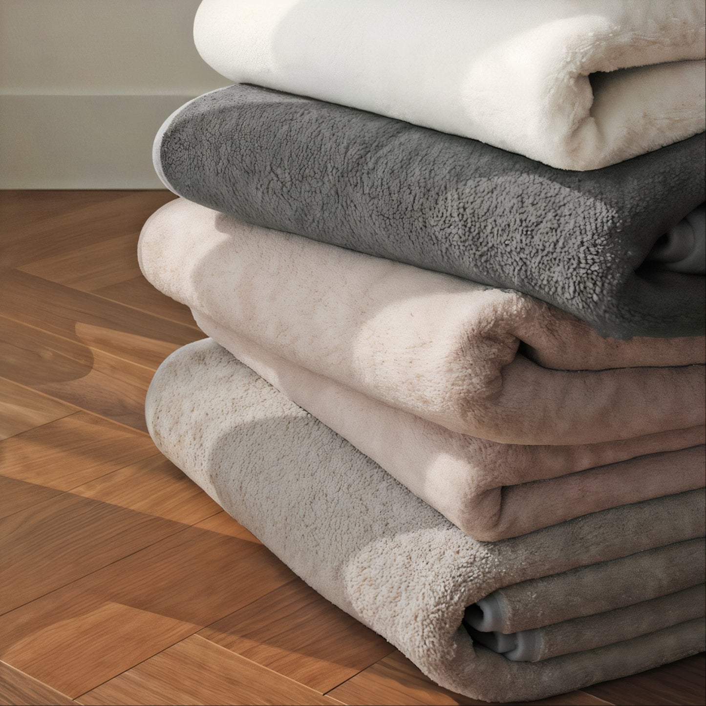 Minimalist Microfiber Accent Rug