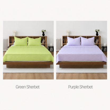 Sherbet Seersucker Light Blanket