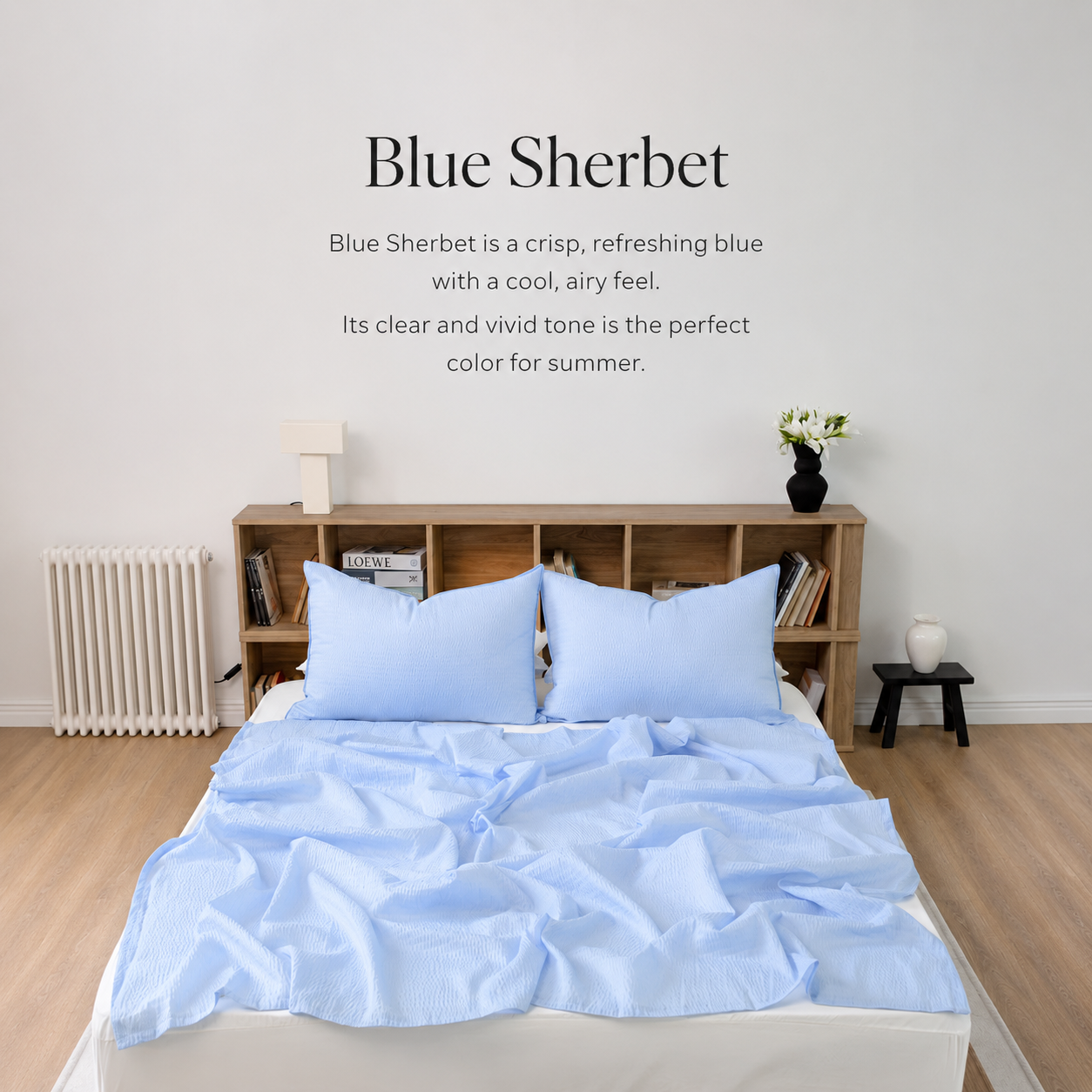 Sherbet Seersucker Light Blanket