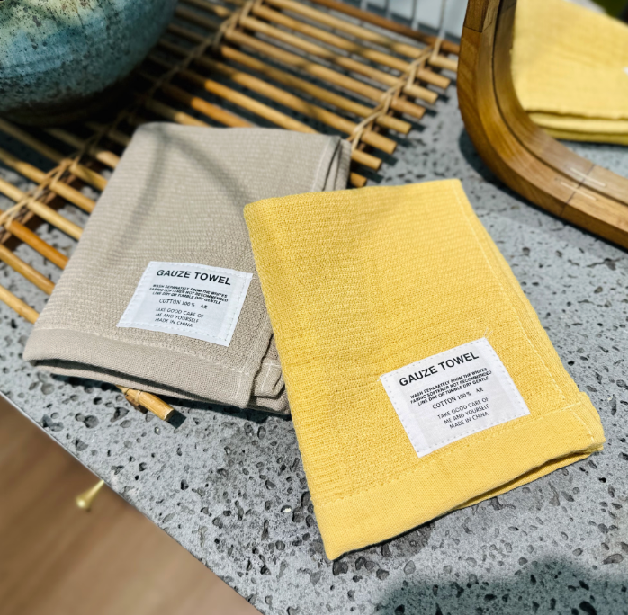 Argyle Pattern Kitchen Towel with Hanging Loop