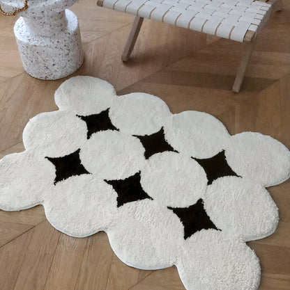 Tufted Mini Rug / Bath Mat