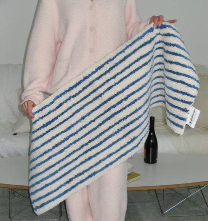 Striped Bath & Kitchen Rug