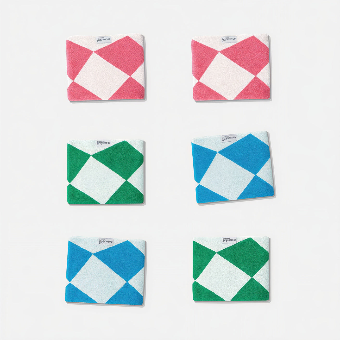 ODNR Sorbet Argyle Premium Hotel Towel Set (6-Piece)
