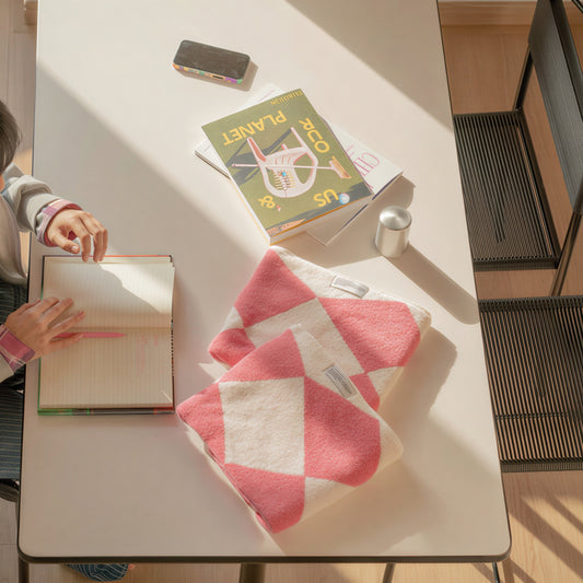 Sorbet Argyle Towel Set, 6-Piece