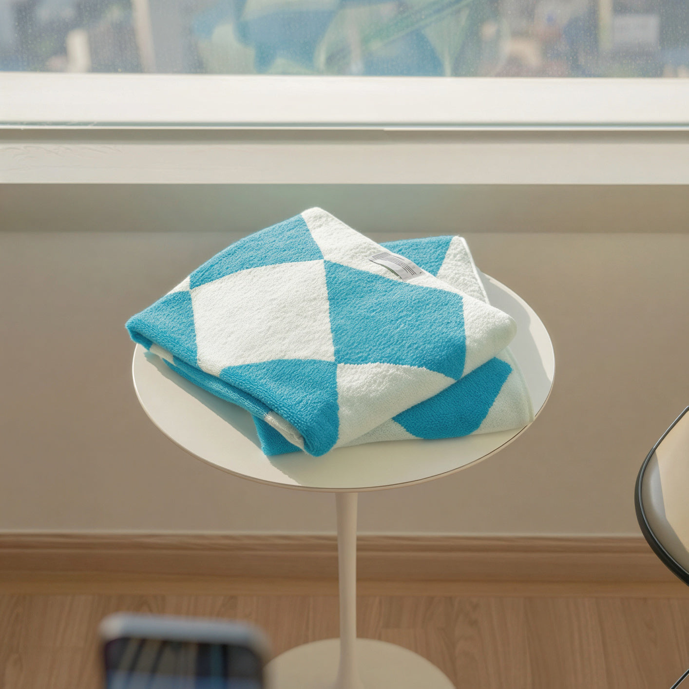 ODNR Sorbet Argyle Premium Hotel Towel Set (6-Piece)