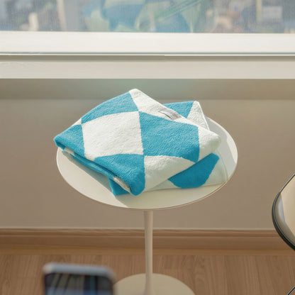 ODNR Sorbet Argyle Premium Hotel Towel Set (6-Piece)
