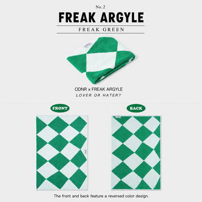 ODNR Sorbet Argyle Premium Hotel Towel Set (6-Piece)