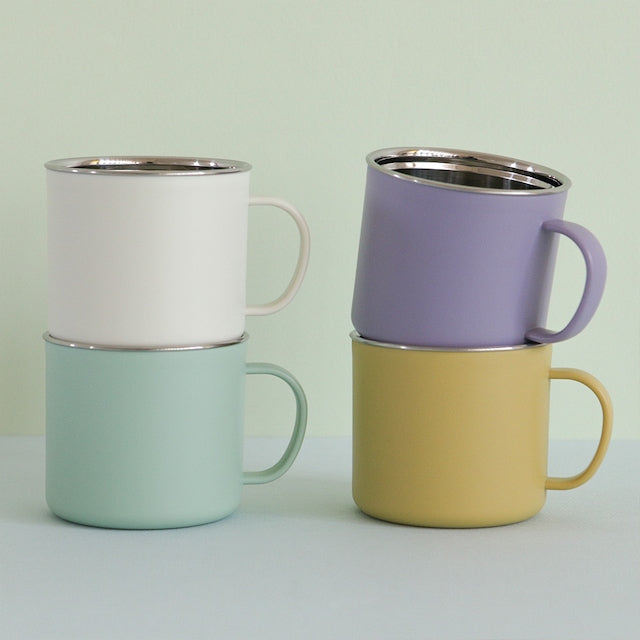 Pastel Insulated Stainless Steel Mug Set of 4