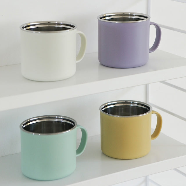 Pastel Insulated Stainless Steel Mug Set of 4