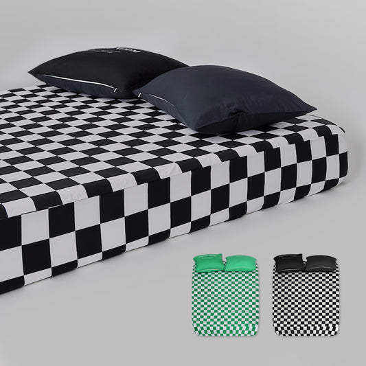 Checkerboard Mattress Fitted Sheet