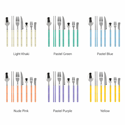 Sierre Farbe Full Cutlery Set (7-Piece)