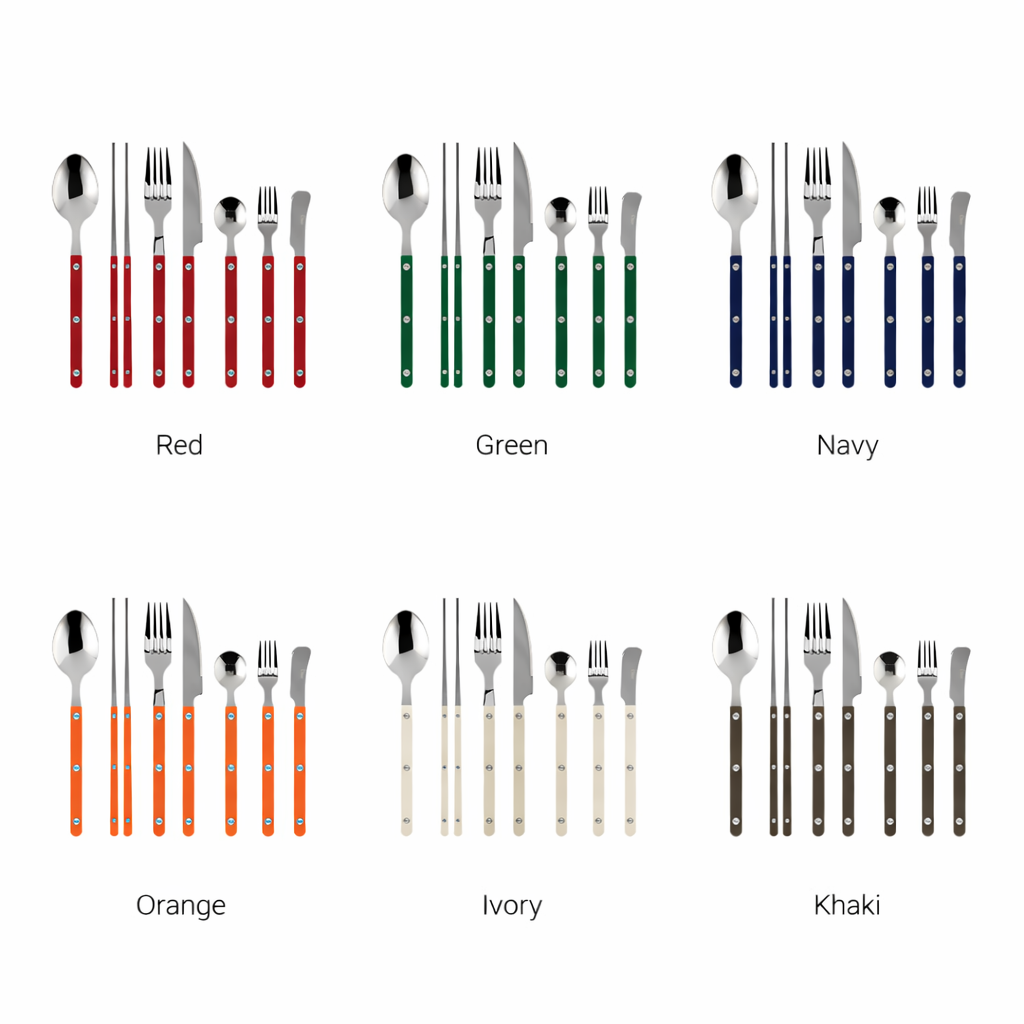 Sierre Farbe Full Cutlery Set (7-Piece)